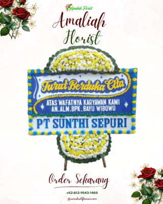 Papan Bunga Duka di Kei Besar Utara Timur